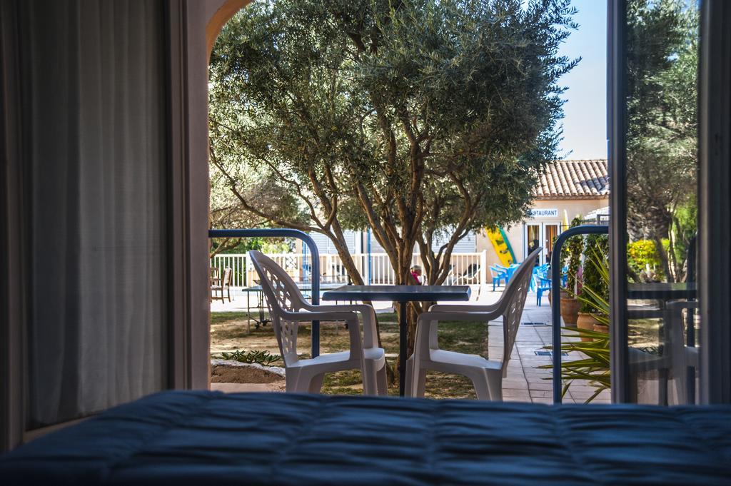 Hotel Le Leukos Leucate Bagian luar foto