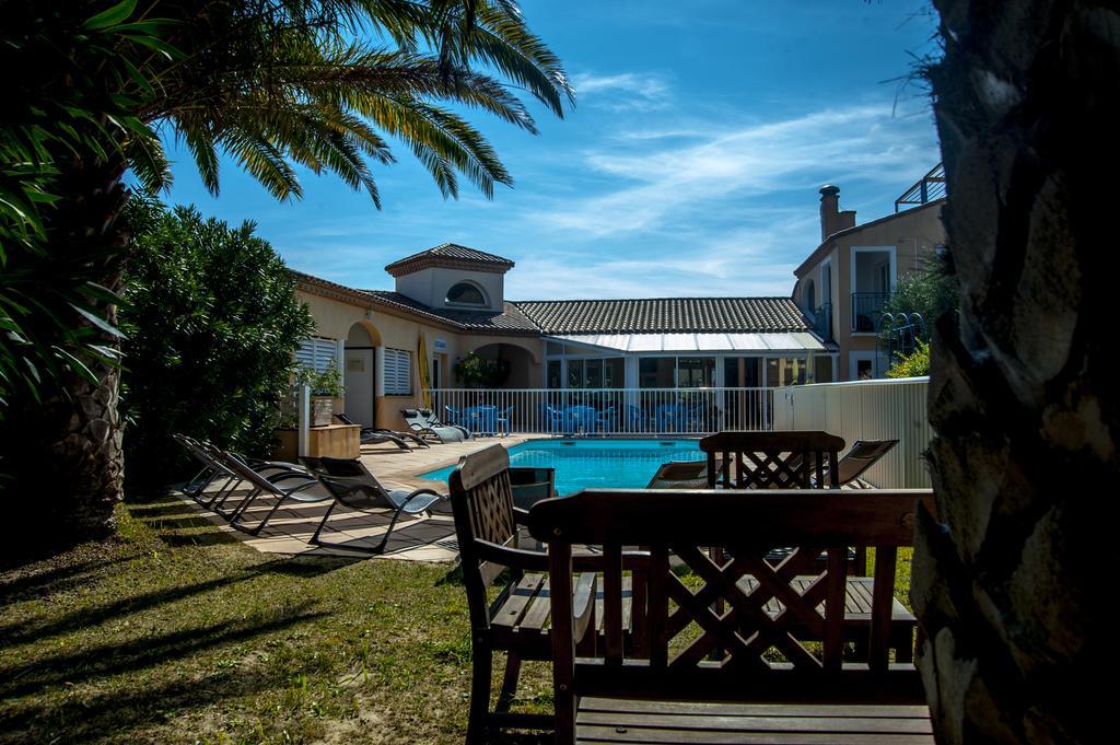 Hotel Le Leukos Leucate Bagian luar foto